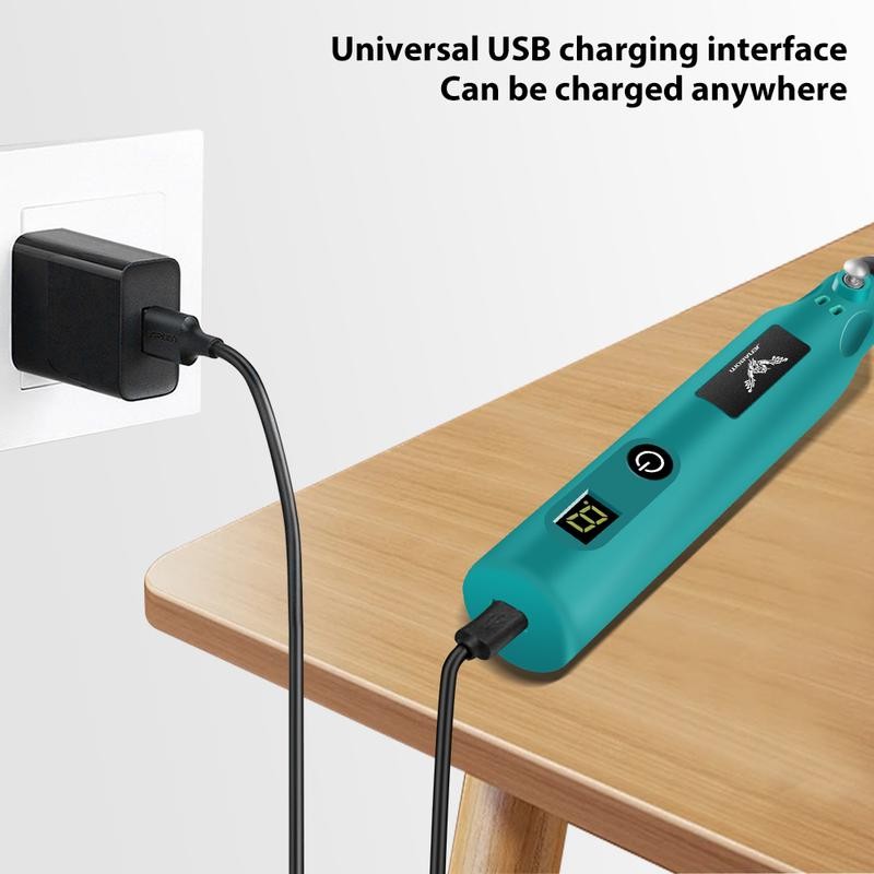 JENABOM Mini Cordless Rotary Tool, USB Charging, 5-Speed Rotary Tool