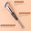 TEOYALL Tioyal Dual End Foundation Under Concealer Brush Curved Angle