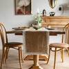 Dremisland Hessian Table Runner, Jute Lace Tablecloth, Rustic Dresser Table