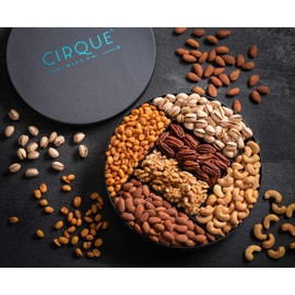 Gourmet Nut Gift Tray - 10", Freshly Roasted Assorted Nuts for Holiday and Corporate Gifting, Thanksgiving Gift, Hostess Gift, Valentines Day, Mothers Day, Fathers Day, His Or Her Birthday