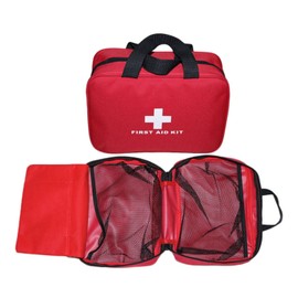 AOUTACC Nylon First Aid Empty Kit,First Aid Bag with Zippered(Bag Only)