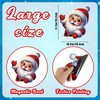 90shine 32PCS Christmas Garage Door Decorations Magnets - Snowman Santa