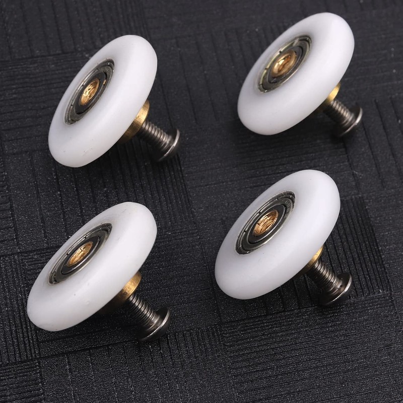 Atoplee 10 pcs Shower Door Rollers Runners Wheels - Replacement