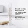 RPS-IND 2-Pack 100ml Graduated Cylinder, Borosilicate Glass