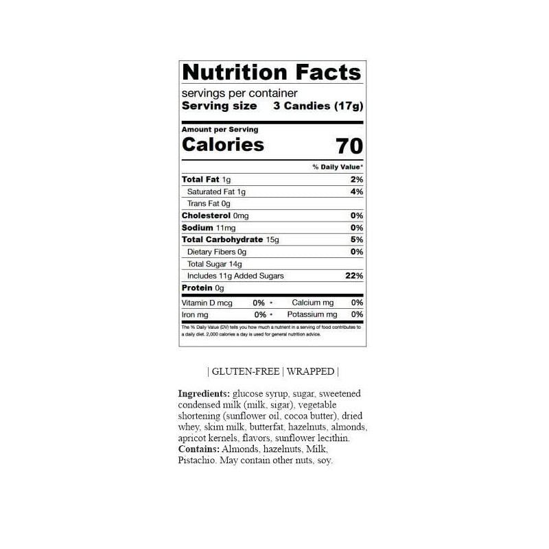 SweetGourmet Rossana Premium Italian Filled Hard Candy Bulk | 1