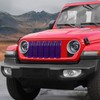 SQQP Front Grill Insert Mesh Grille Inserts Cover Kit 7Pcs