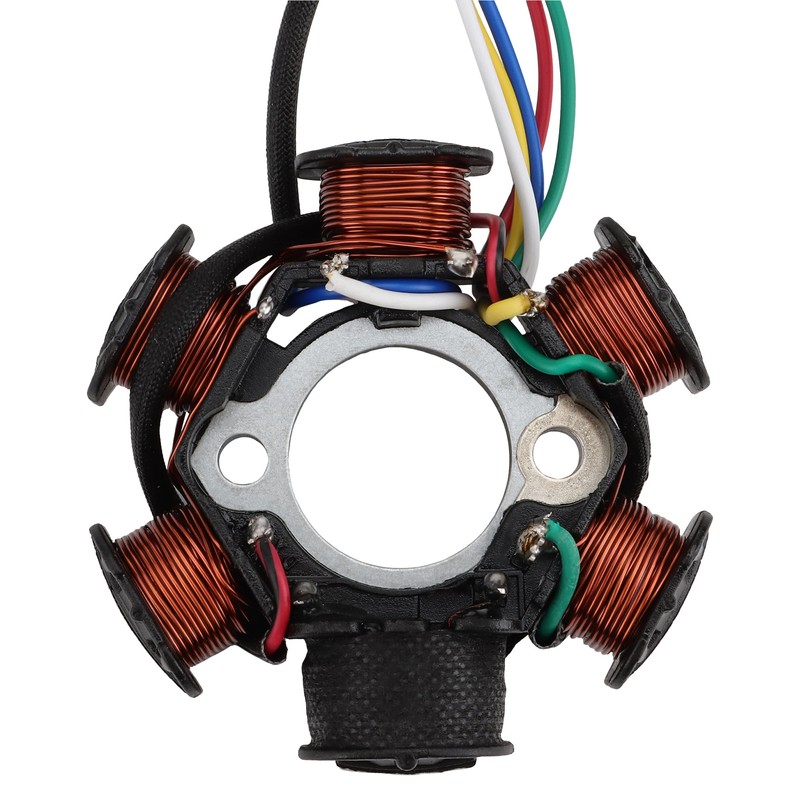 GOOFIT 6 Coil Motorcycle Magneto Stator Engine Accessories Replacement for