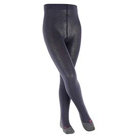 FALKE Children’s Active Warm Tights, Warm Wool Tights in Black, Blue & Many Other Colours, Reinforced Children's Tights, Plain Opaque Wool Tights, Breathable & Quick-Drying, Size 80 - 164 cm, Pack of 1, blue, 152-164