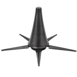 KINOKINO Clarinet Stand, Foldable, Lightweight, Compact, Fall Prevention, Black (5 Legs)