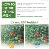 13X130FTRuolan Bird Netting for Garden Protect Vegetable Plants and Fruit