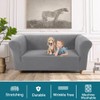 Turquoize Stretch Sofa Cover for Chesterfield Sofa Loveseat Sofa Covers
