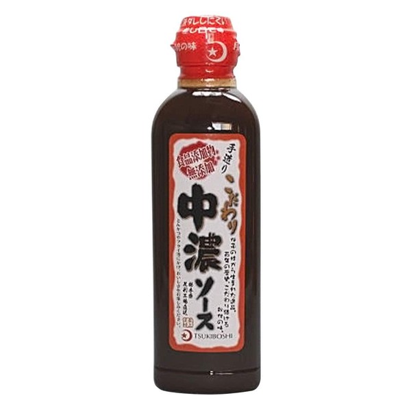 Tonkatsu Sauce, Nakano Sauce, Seasoning, Nakano Sauce (Additive-Free Chuno 16.9 fl oz (500 ml)