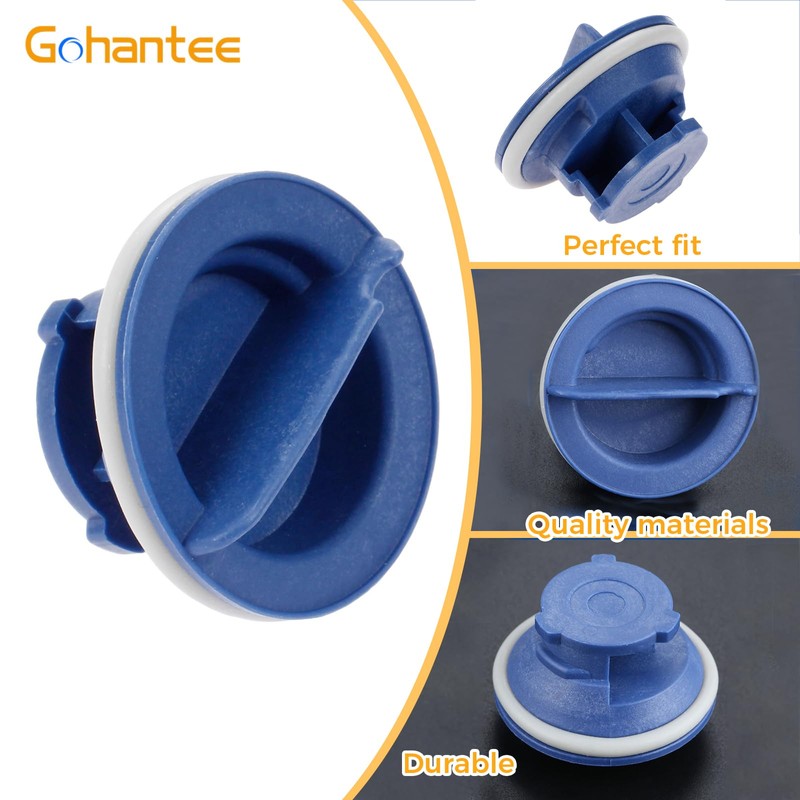 WPW10077881 Dishwasher Rinse Aid Cap Replacement for Whirlpool and KitchenAid