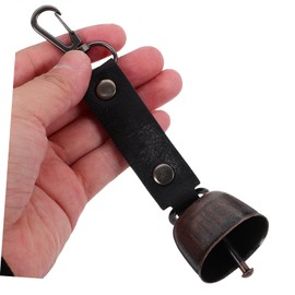 WHAMVOX 2pcs Vintage Bear Bells for Hiking Camping Anti-Lost Pet Bell Lightweight Loud Sound Decorative Sturdy