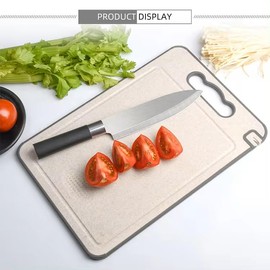 Premium Stainless Steel Cutting Board - Non-Slip, Dishwasher Safe Meat Cutting Board, Odor & Stain Resistant Large Stainless Steel Cutting Board, Multi-Functional Food Prep Surface