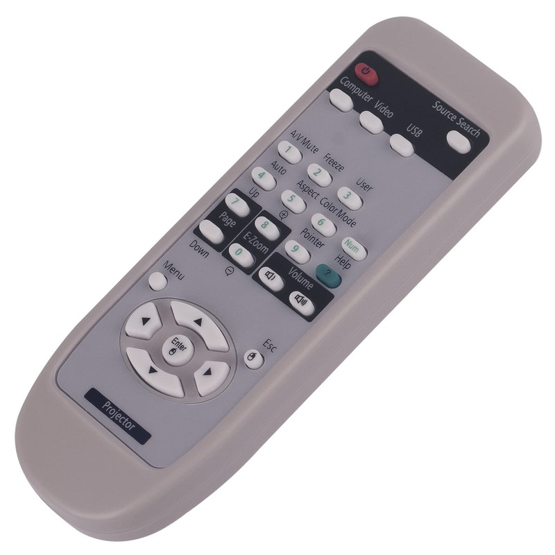 ALLIMITY 1515068 Remote Control Replacement for Epson Projector EB-W10 EBS7