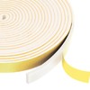 Egofix Weather Stripping Door Seal Strip,White Weatherproof Foam Tape Insulation