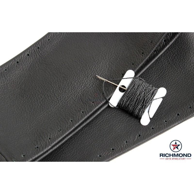 2003-2006 Chevy Tahoe Suburban - Black Leather Steering Wheel Cover