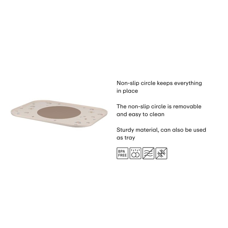 Mepal - Placemat Mio Little Dutch - Non-slip ring keeps