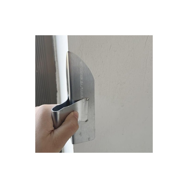 2 Piece Solid Inside and Outside Drywall Corner Tool,Stainless Steel