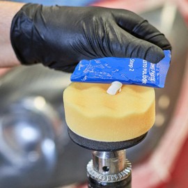 DAPLOMO Headlight Restoration Kit Polishing Paste Step 2 to Restore Sun Damaged Headlights Polish Headlights Lens