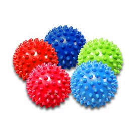 Spiky Massage Ball 6.5cm-M / Round Massage & Acupressure Ball / For Massage, Acupressure, Blood Circulation 10ea