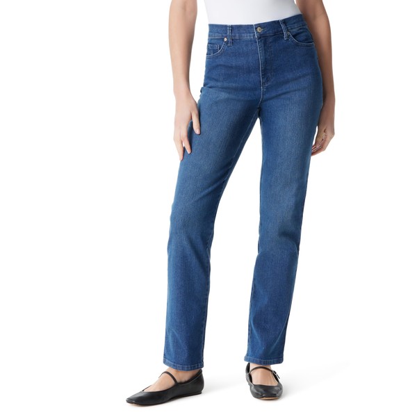 Gloria Vanderbilt womens Amanda Classic High Rise Tapered Jean, Frisco,