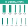 ASHINER Green Heat Shrink Tubing Kit - 580Pcs EVA Material