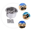 BESPORTBLE Float Line Holder for Swimming Pools Durable Metal Cups