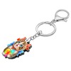 BAMAY Acrylic Kawaii Cat Keychain Wallet Car Key Accessories Cute