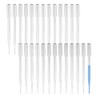 CCTVMTST 100 Pieces 3 ml Disposable Plastic Graduated Pasteur Transfer