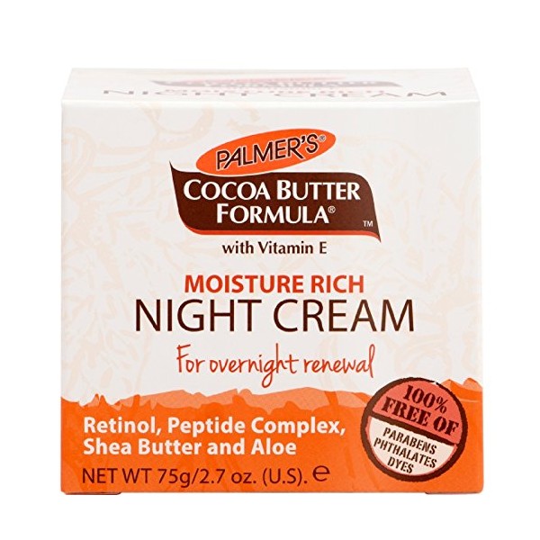 Palmer's Cocoa Butter Formula Moisture Rich Night Cream, 2.70 oz (Pack of 3)