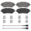 Wagner QuickStop ZX2467 Rear Disc Brake Pad Set Semi-Metallic for