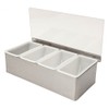 Stainless Steel Condiment Dispenser 4 US Pint Cocktail Bar Equipment