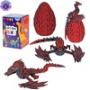 Jefuzh 3D Printed Dragon,Flying Mystery Dragon Eggs Easter Articulated Dragon,3D