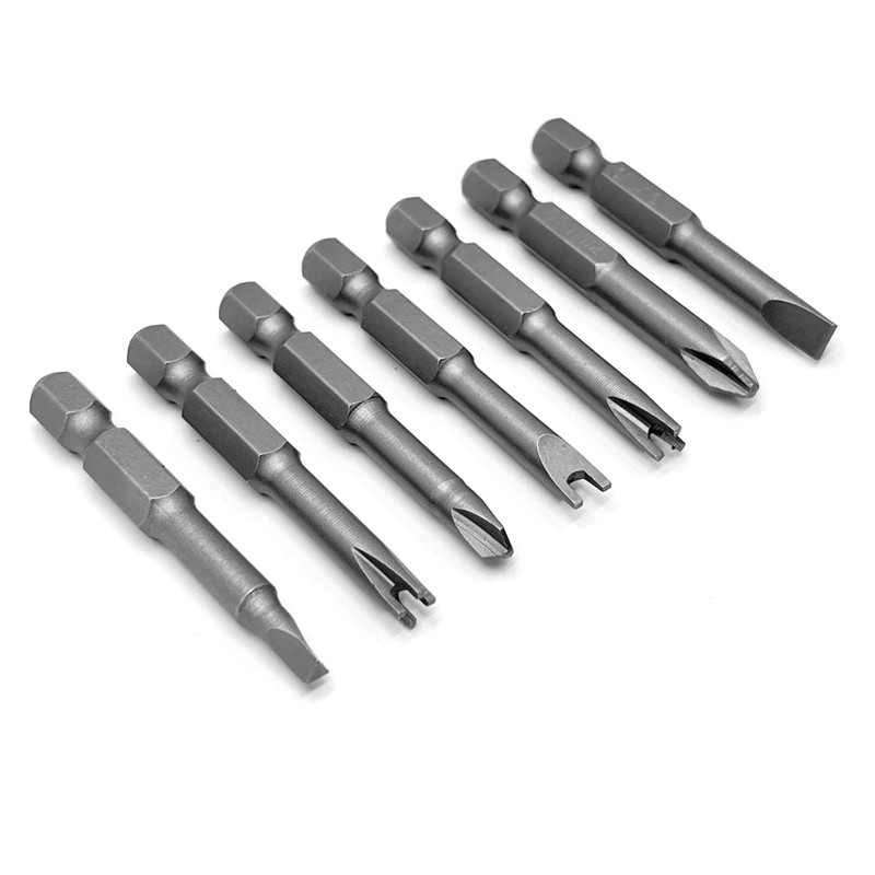 OHIY Special Shape Screwdriver Insert Bit Set Phillips Slotted U-Shape