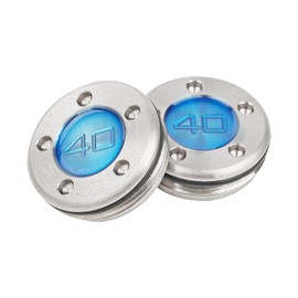 Gofotu 2pcs 5g/10g/15g/20g/25g/30g/35g/40g Golf Custom Weights Compatible with Titleist Scotty Cameron Golf Club Putters Newport Blue (40g)