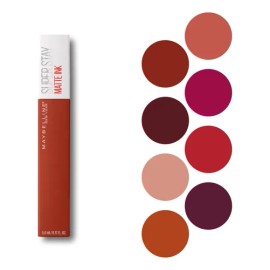 Maybelline Super Stay Matte Ink Labial Mate Larga Duración Ground-breaker
