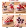 Condello Casa Multi Cherry Pitter Machine Mason Jar for 6