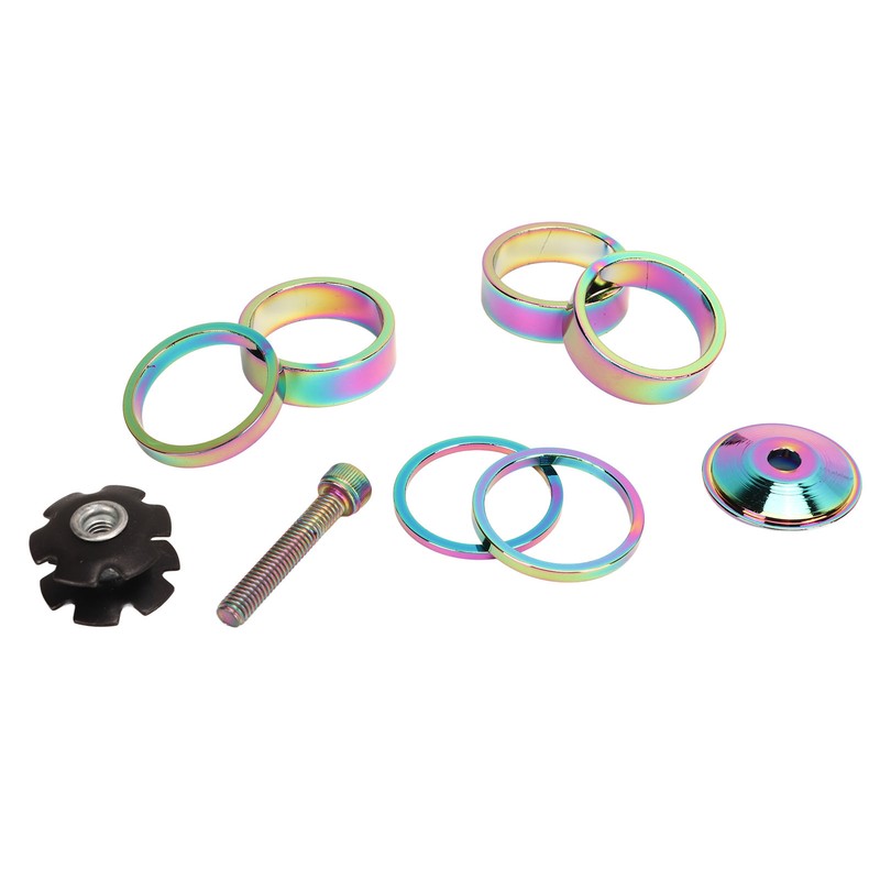 Bike Front Fork Spacer 28.6mm Headset Washer Aluminium Alloy with