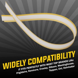 809006501 Dishwasher Bottom Door Gasket by Seentech - Compatible With Frigidaire, Kenmore, Crosley, Gibson Dishwasher- Repalces: 154576501 154297601 PS9495545 AP5809675