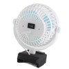 5in Cordless Fan Rechargeable Desk Fan Battery Powered Small Electric