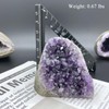 HoHpHq HoHpHq Natural Amethyst Crystal - One Product one Image,