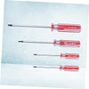 iplusmile 4pcs Triangle Screwdriver Vanadium Steel Removal Tool with Ergonomic