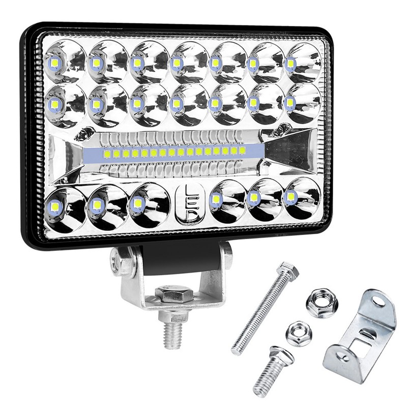 1Pcs 108W 5inch 6500K LED Work Light Fog & Driving