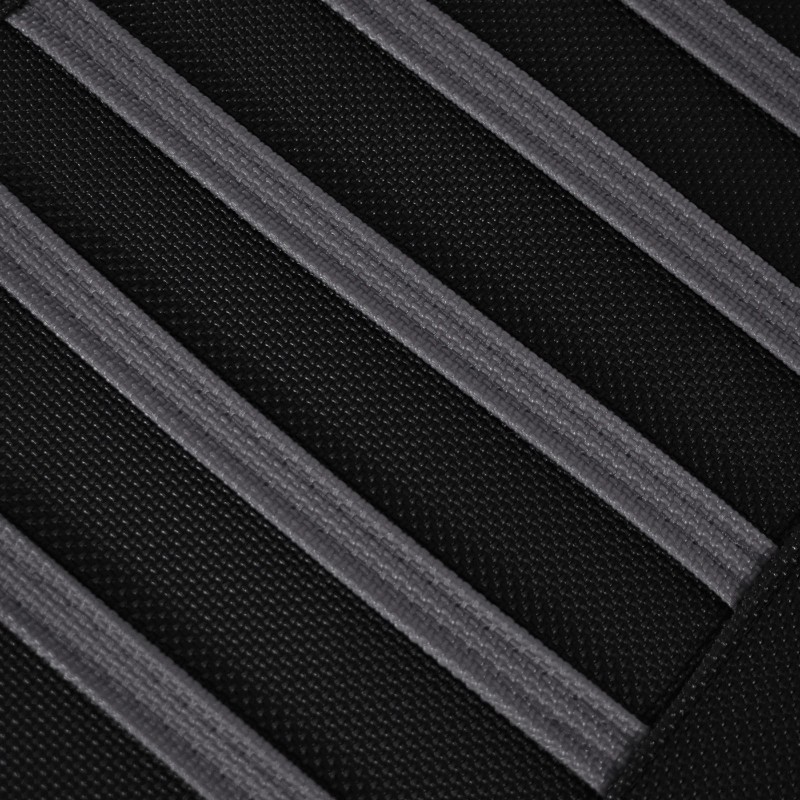 Yamaha YFZ 450 Seat Cover 2004-2013 all BLACK/ GREY ribs