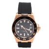 Men Field Watch Mineral Glass 50M Waterproof Silicone Strap Luminous