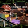RANMIG Jam Block Medium Pitch Jam Block Percussion 5.9 inch