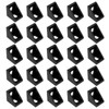 LT Easiyl 25pcs Extruded Aluminum Profile Black Aluminum Profile Corner