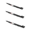 For Snapper Snapper 61" Cut Notched High Lift Mower Blades
